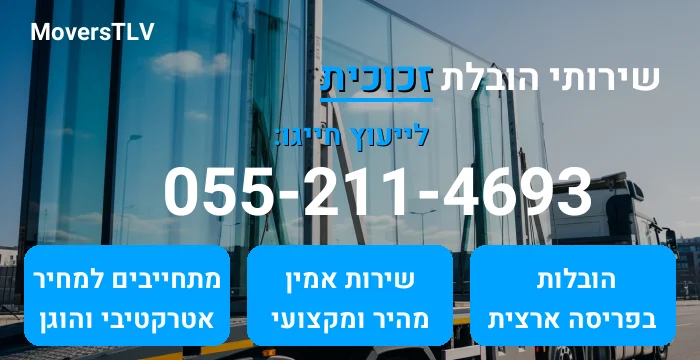 הובלת זכוכית